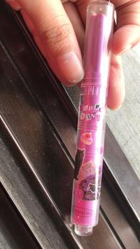 Product Review of NEW Cappuvini Heart Lipstick Milk Tea Color Watermelon Color Mirror Surface Lightening Lip Lines Moisturizing Water Proof Lip Gloss Moisturize wardah glasting from ☆**☆ 2
