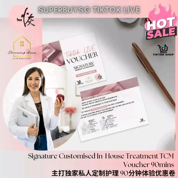 [SUPERBUYSG] 90MINS Customised In house TCM treatment PHYSICAL VOUCHER