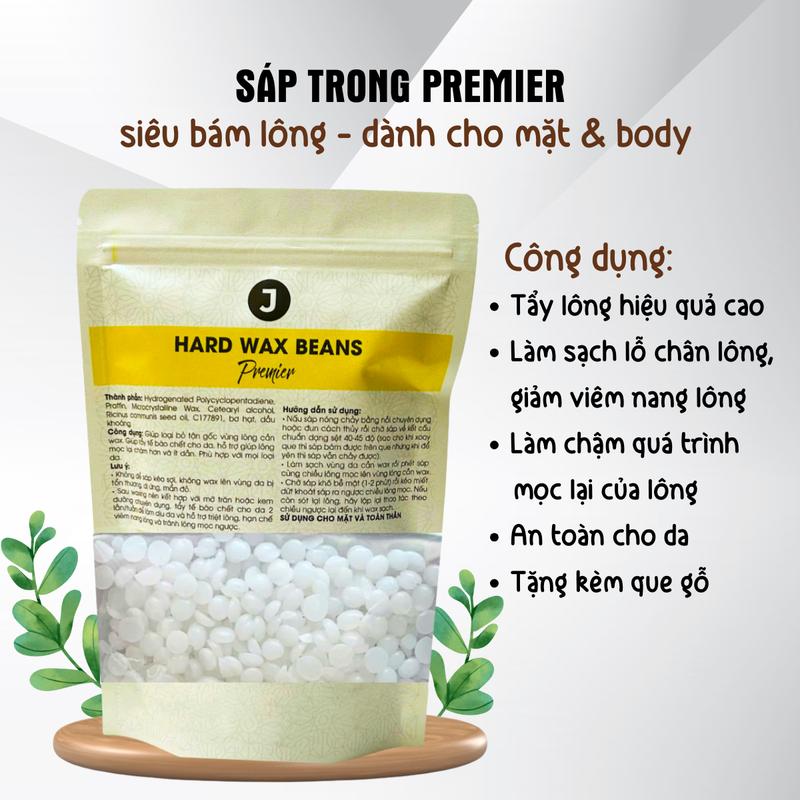 Trong Suốt Sáp Wax Lông Cao Cấp Sáp Trong Premier Cao Cấp Siêu Bám Lông