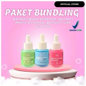 ￼SERUM WAJAH ARTHA LDT PERFECT MOIST ESSENCE  Biru, PERFECT GLAM ESSENCE Pink, PERFECT LUXE ESSENCE Hijau