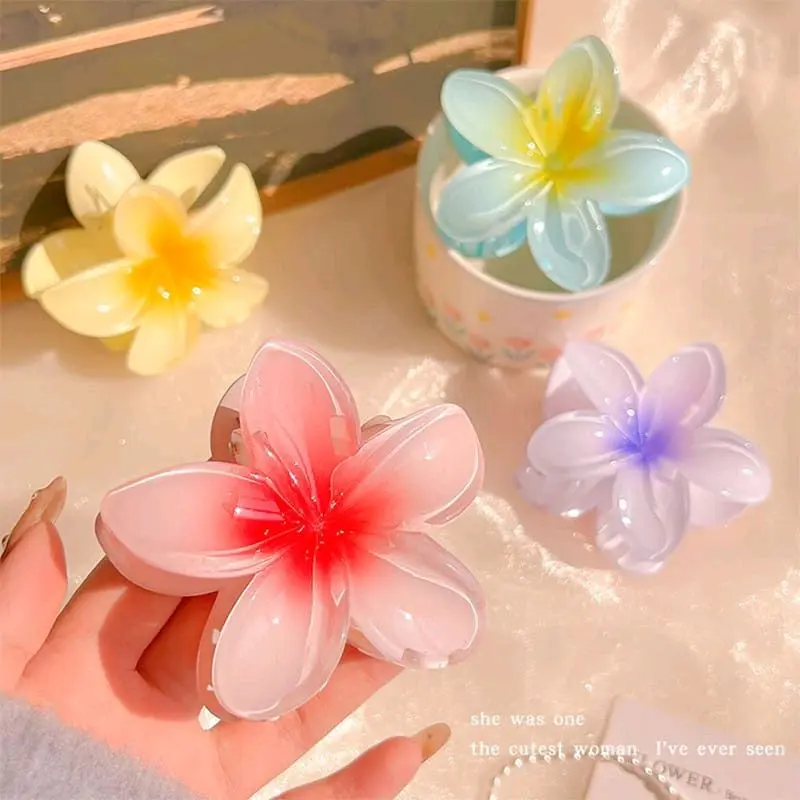 Jedai Kamboja Jepit Bali 8cm Warna Random 1 PCS Bunga