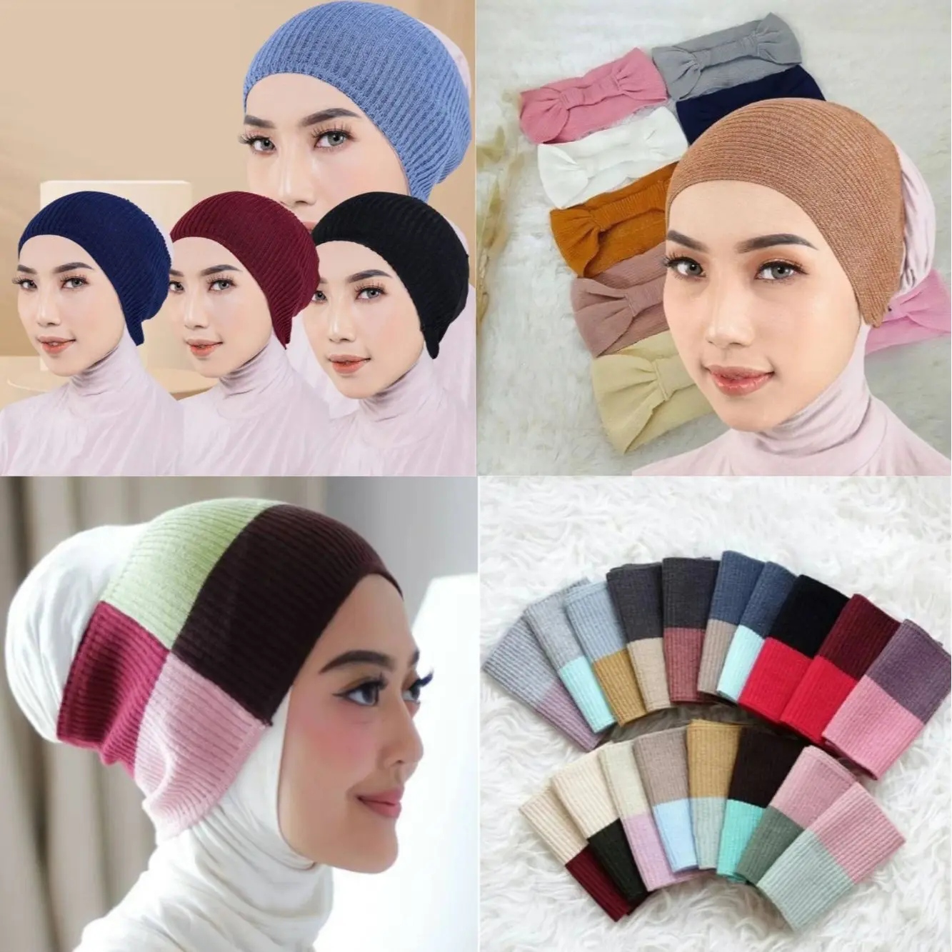 Ciput Daleman Kerudung Jilbab Berbahan Rajut Dewasa