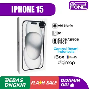 [Live] Apple iPhone 15 128GB Garansi Resmi Indonesia