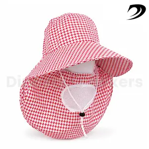 Dinasty Topi Visor Pelindung Wajah Topi Masker Anti Panas - B-23 Outdoor Wanita