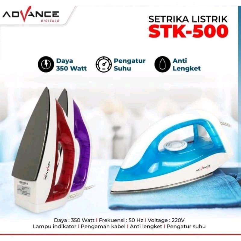 Setrika Anti Lengket Kabel Listrik  STK 500 0