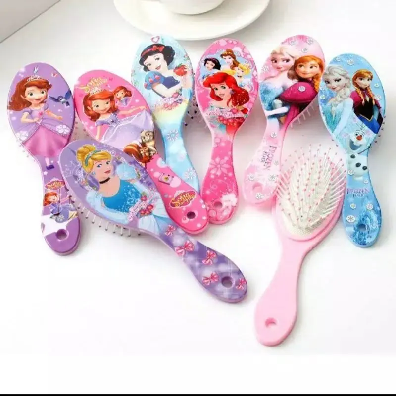 Sisir Oval Besar Karakter Anak Litle pony / unicorn / princes / hello kitty 0