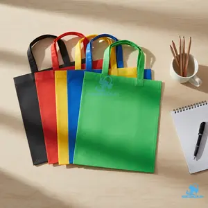 1 Lusin Tas Spunbond Goodie Bag Tali Samping Kuat Ramah Lingkungan Bahan Premium 65-75gsm Cocok untuk Souvenir Ulang Tahun Pernikahan Aqiqah Tas Belanja Kantong Polos