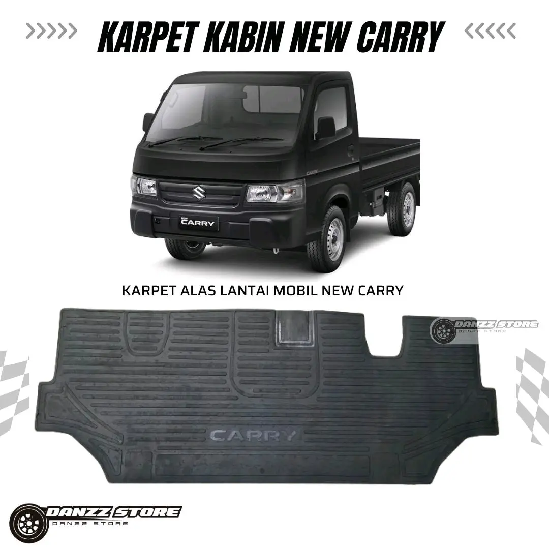Karpet Mobil Suzuki New Carry Pick up Karet Lantai Depan Mobil New Carry Kendaraan