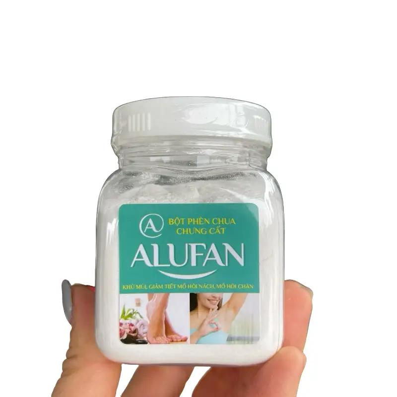 Bột phèn chua chưng cất khử mùi hôi nách, hôi chân 150gram