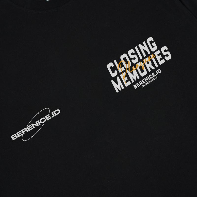 Product Introduction of Berenice T-shirt Closing Memories Black | Kaos Distro Pria | Combet 24s 14