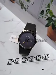 JAM TANGAN 2 JARUM PRIA WANITA BISA PAKAI ANTI AIR TANGGAL AKTIF