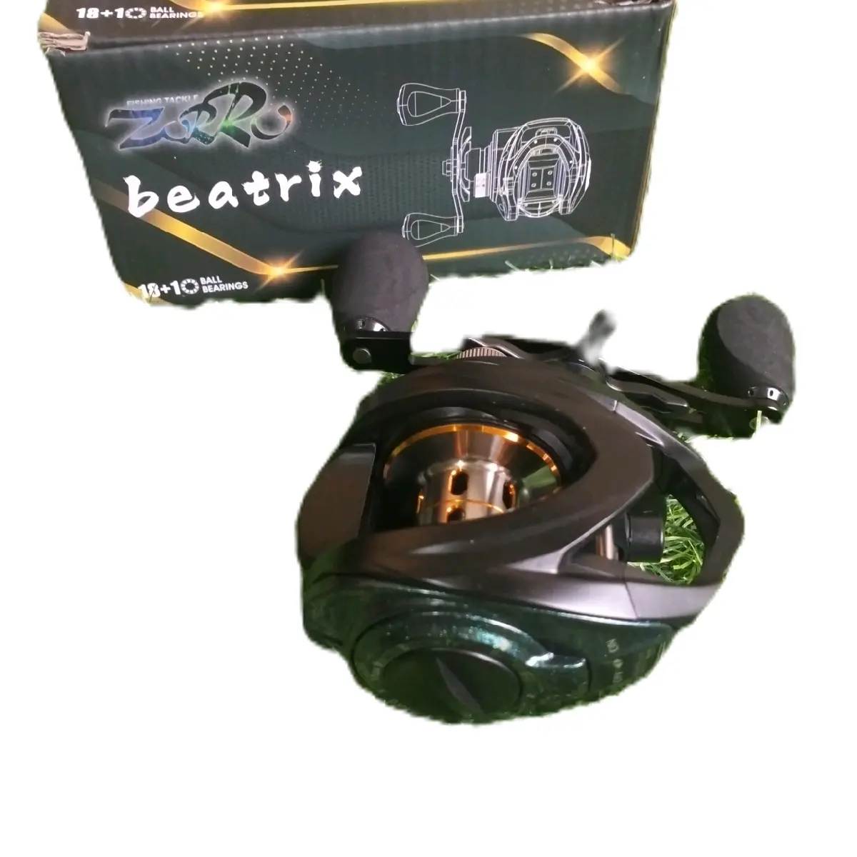 Reel BC Zorro Beatrix Drag Clicker untuk Lure