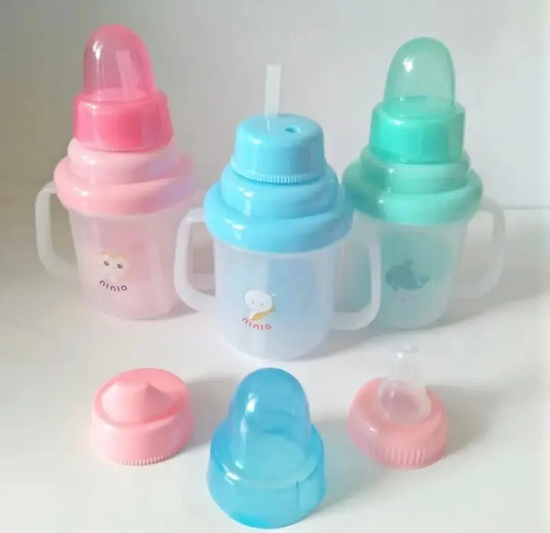 Botol Minum Bayi Ninio 3 in 1/Botol Spout bayi/Tempat minum Bayi SO-01 3