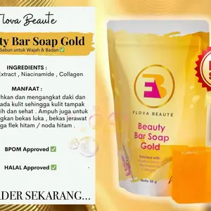 Sabun Flova Beaute membantu melembabkan dan mencerahkan kulit kusam