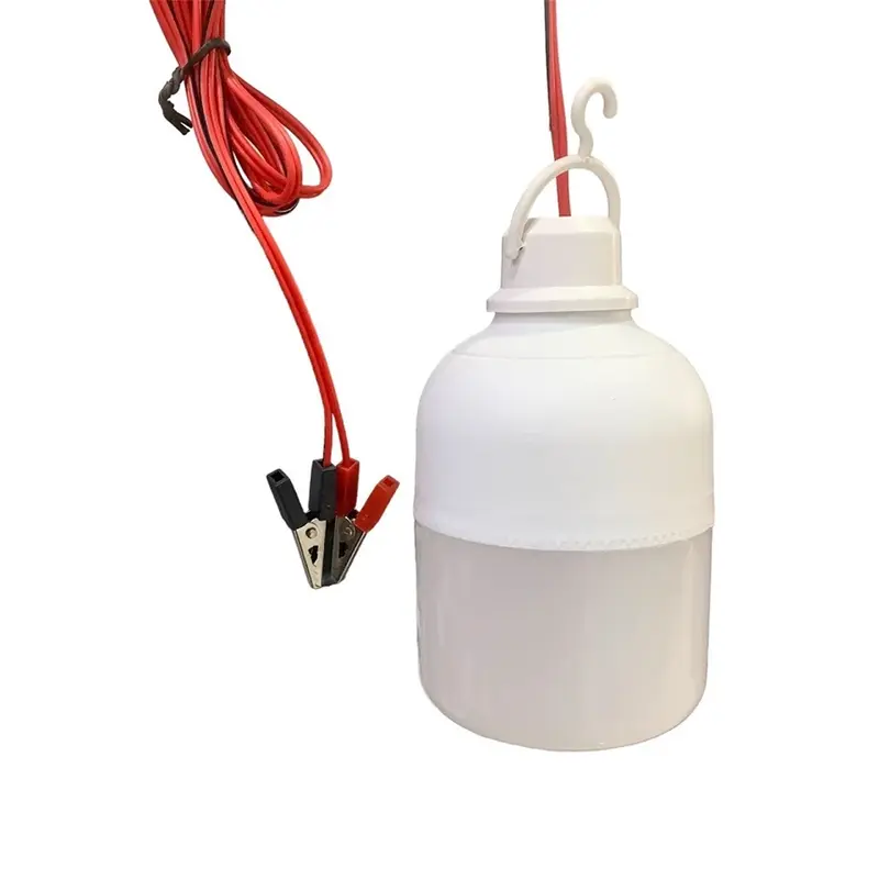 Lampu Bohlam LED DC 12V 10, 20, 30, 40, 50 Watt Mitsuyama Colok Aki - Solar Panel 1