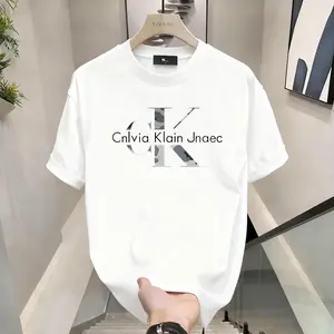 Kaos fashion katun COD untuk pria dan wanita dengan gaya fashion yang sama dan sablon yang nyaman kaos tanpa lengan longgar kualitas mewah kaos fashion longgar