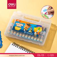 Gambar Deli Oil Pastel Crayon Krayon 12/24/36 Warna Cerah Sempurna Tidak Beracun EC20124 Kertas Stationery - 12 Warna - EC20104 dari Deli.Indonesia Kab. Tangerang 1 Tokopedia