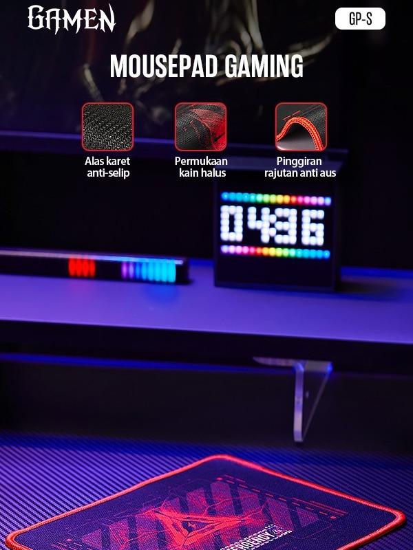 GAMEN GP-S Gaming Mousepad Anti-slip Durable with Speed and Control Surface 1