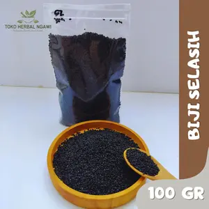 Biji Selasih Grade A Tanpa Bahan Pegawet