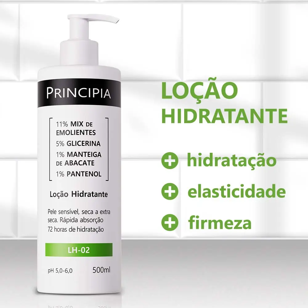 Imagem 6 de Principia Kit Hidratação Intensa Corporal - LH-02 500ml e CH-02 454g