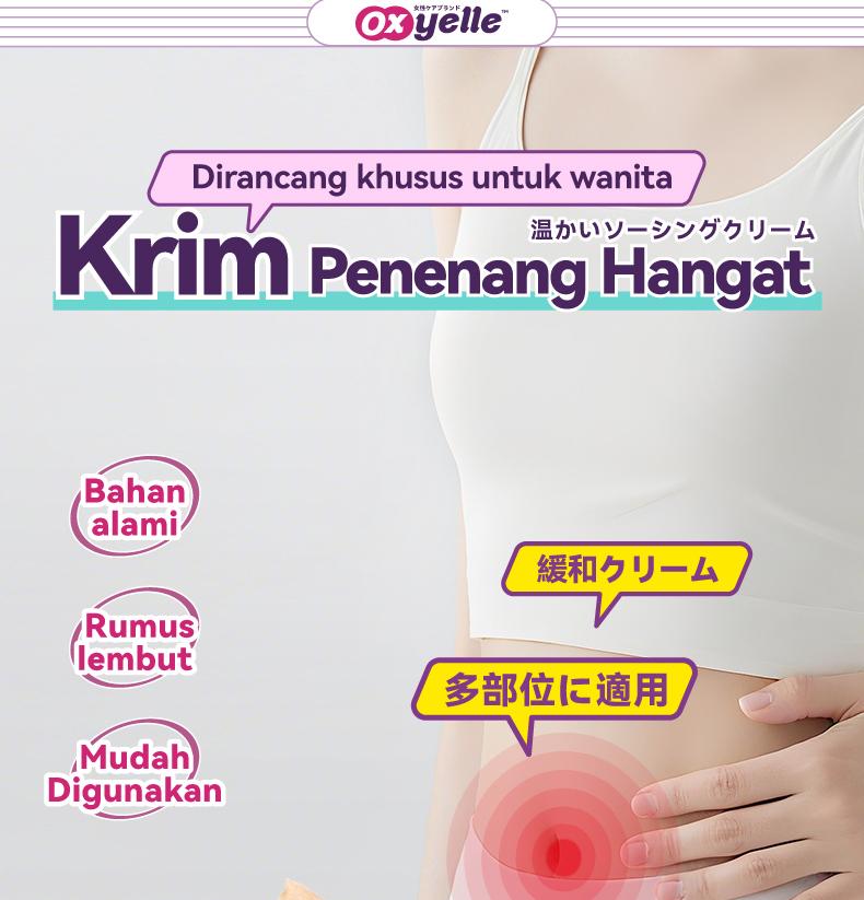 Oxyelle Krim Herbal  - Nyaman, Ringan, Perawatan Harian