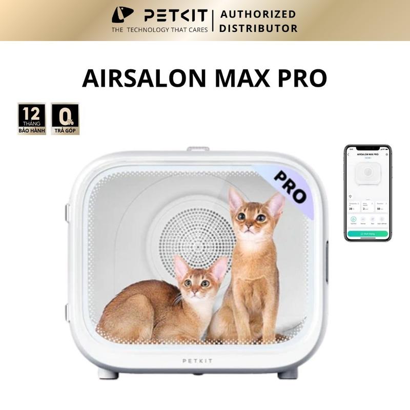 Máy Sấy, Lồng Sấy Lông Chó Mèo Petkit AirSalon Max Pro Ozone
