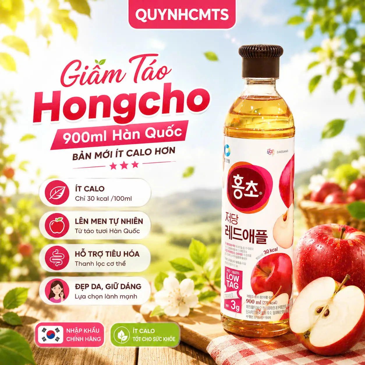 Táo Đỏ 900ml
