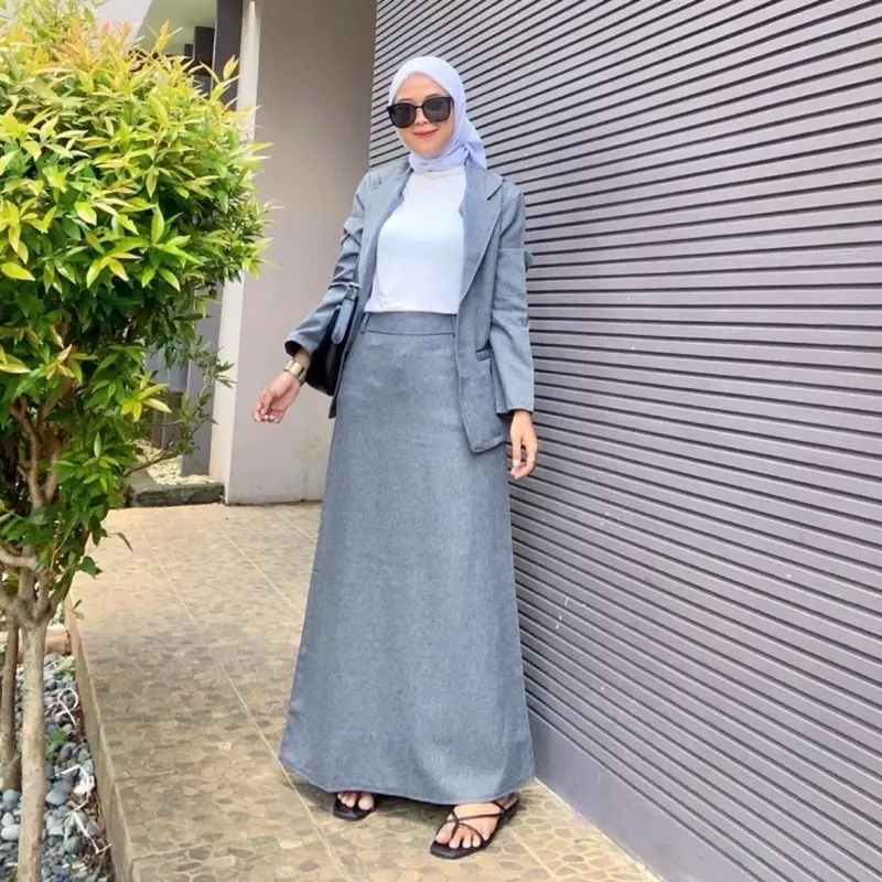 F2 - ROK MODEL A WANITA || ROK KANTORAN || ROK KERJA WANITA 2