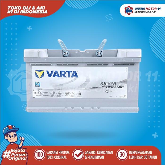 Gambar AKI MERCY E200 VARTA SILVER DYNAMIC AGM 59501 95AH dari Cakra Motor 11 Kota Administrasi Jakarta Barat Tokopedia