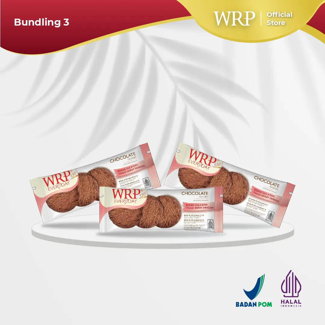 WRP Cookies Chocolate 30g (Bundle 3)