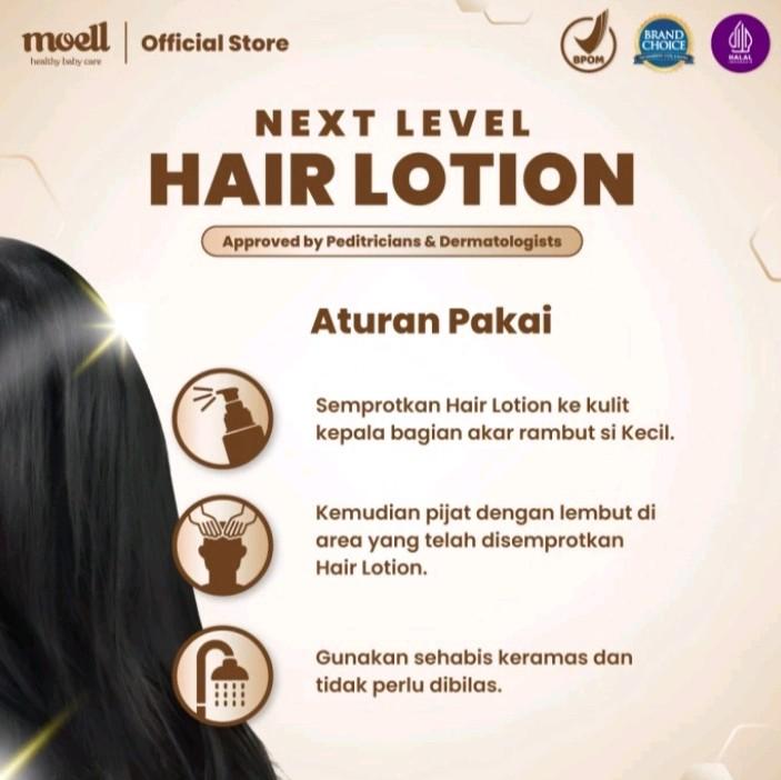 Moel Hair Lotion - Nurish Hair - Menutrisi Rambut 2