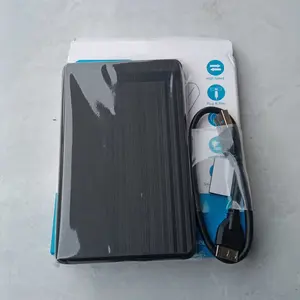 Garansi 1 Tahun-Casing Hardisk External HDD SSD External Case 2.5" USB 3.0 Case Hardisk External USB 3.0 Black