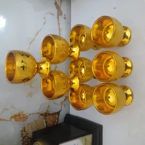 Set Cangkir Dewa Keberuntungan Keberuntungan Zhaocai