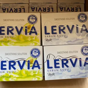 12/10pcs sabun batang Lervia 90grm