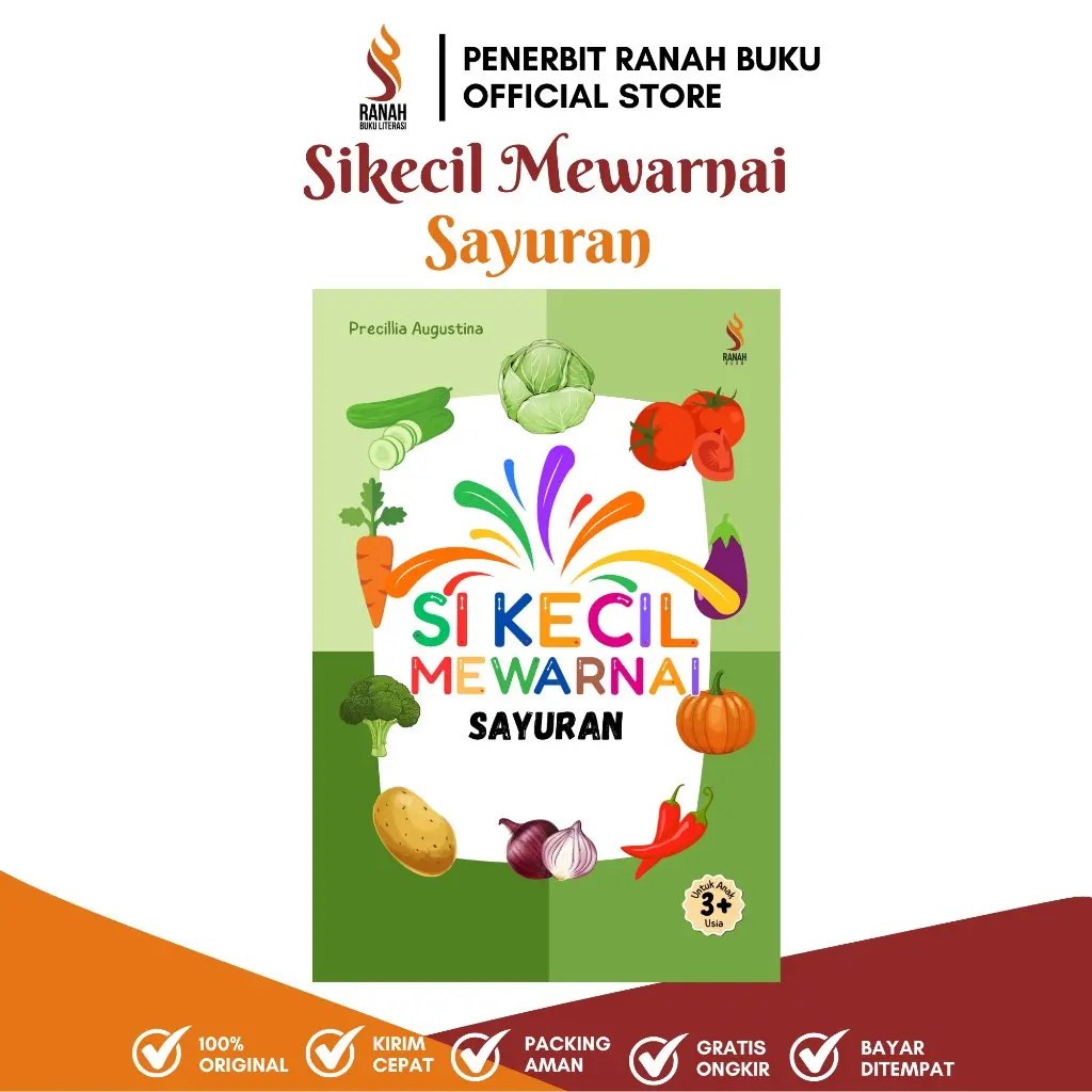 Si Kecil Mewarnai: Sayuran