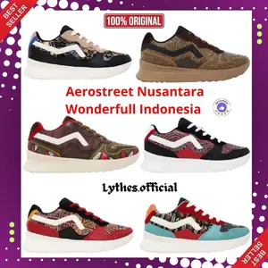 [100% ORIGINAL OFFICIAL] Sepatu Aerostreet Nusantara Wonderfull Indonesia Jawa // Bali // Sumatra // Kalimantan // Sulawesi // Papua