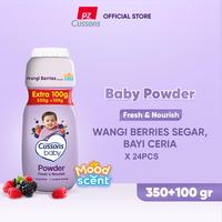 Gambar [Carton Size] Cussons Baby Powder Fresh & Nourish Extra Fill - Bedak Bayi 350 gr x 24pcs dari CussonsID Kota Administrasi Jakarta Barat 1 Tokopedia