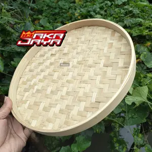 Tampah bambu pipih/ Tatakan bambu alas rata/ Anyaman bambu ceper/ Cempeh nyiru