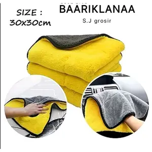 kain lap microfiber dua sisi super tebal&halus