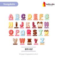 Gambar WELLEN PRINT – Cetak Bag Tag Inisial Huruf Akrilik / Print Ganci Gantungan Tas Sekolah Keychain Alphabet Acrylic - BTI 01  dari WELLEN PRINT OFFICIAL Kota Administrasi Jakarta Selatan 5 Tokopedia