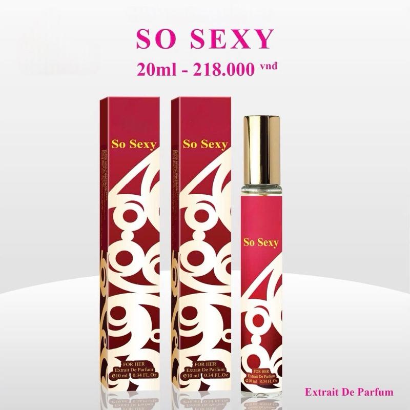 Giá Rẻ Combo 2 chai Nước Hoa Nữ So Sexy 10ml