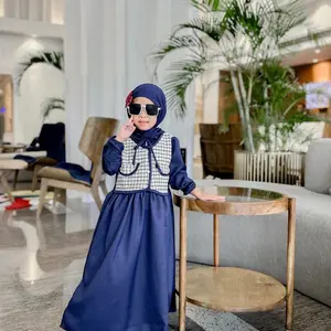 [TERBARU] GAMIS TIFANY VEST ANAK 3-10 TAHUN Muslim Lebaran