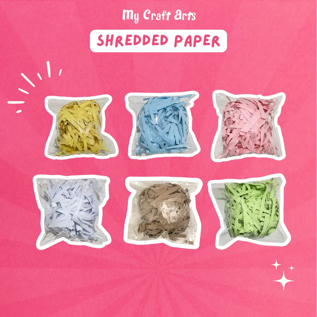 Shredded Paper / Kertas Cacah / Isian Box - My Craft Arts