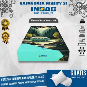 Kasur Busa No. 3 ukuran 200x145 cm Original INOAC EON Density 23 Garansi 10 Tahun
