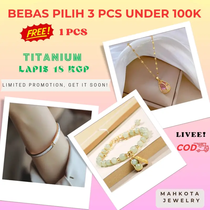 Sinar Berlian Jewellery Kalung Italy Emas Putih 750 Asli Fashion