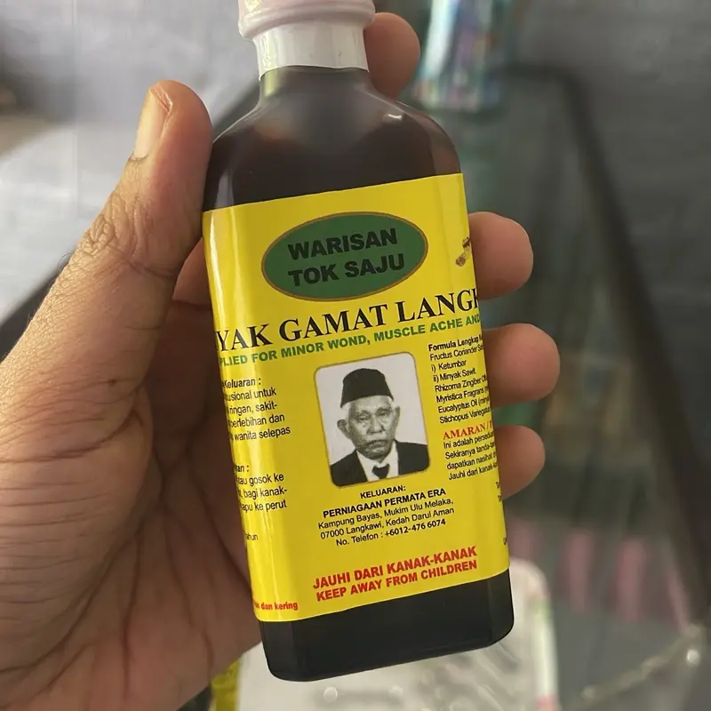 Minyak gamat Langkawi malaysia 60ml 1