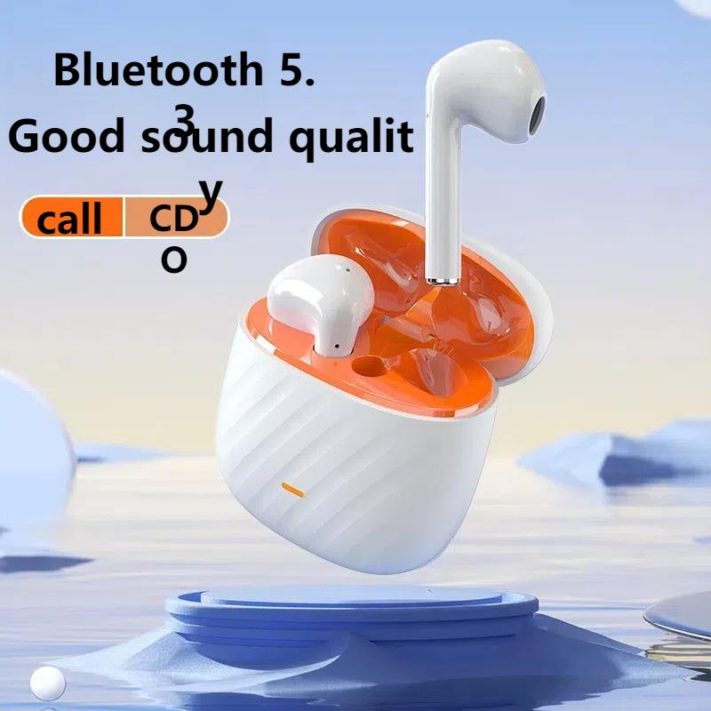 Product Introduction of 2024 New True Wireless  Headset, Comfortable, Sports, Noise Reduction, Good Look, Long Battery Life, Sports, Game Calls, Unisex, ISO, Android Universal 5