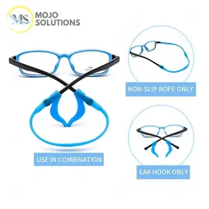 [CUCI GUDANG] Januel Strap Kacamata Olahraga Safety Sport Holder With Earmuffs - Jn13