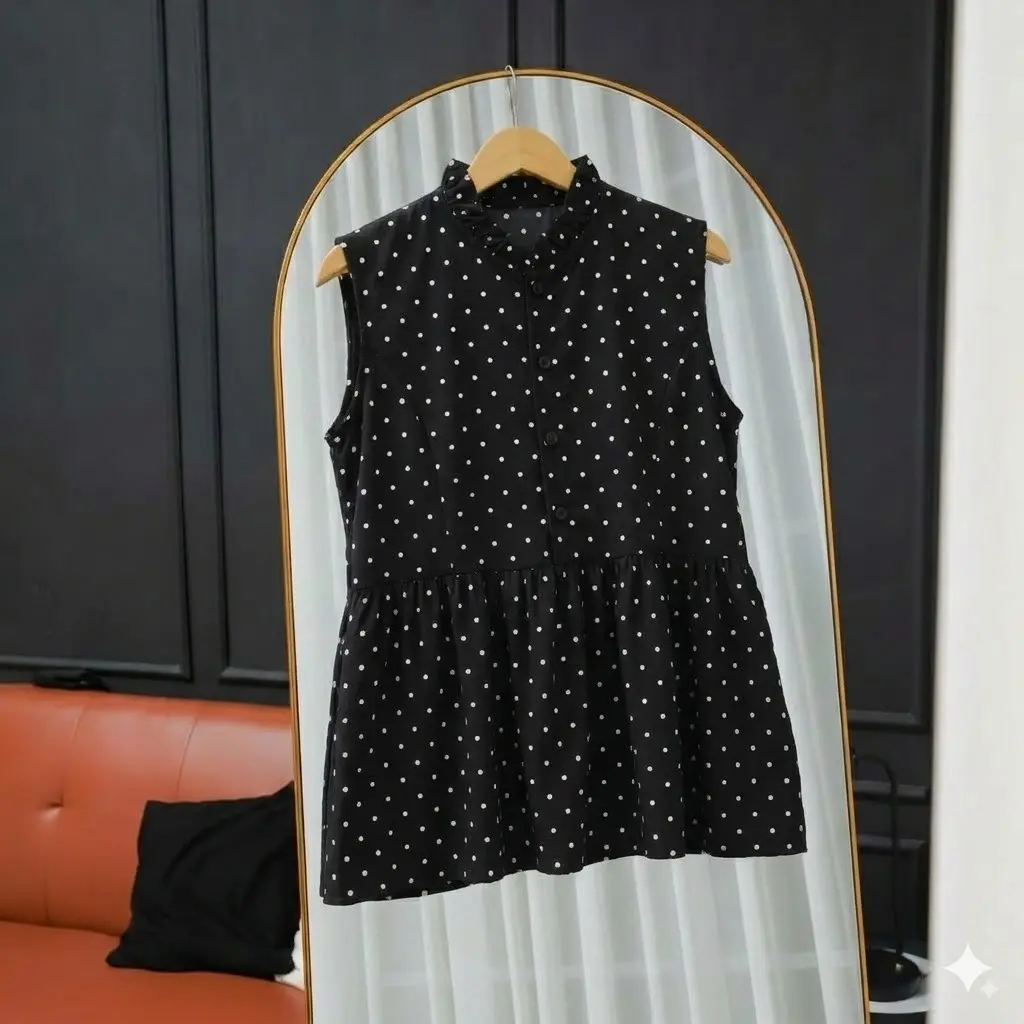 MOLA POLKADOT HITAM
