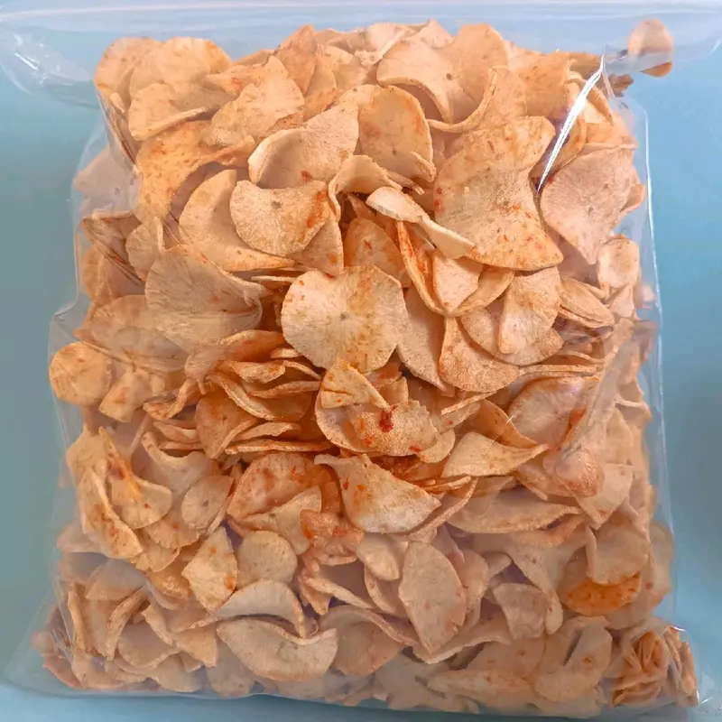 Keripik Singkong 1/2KG Khas Manding Sumenep Madura Cemilan/Makanan Ringan/Snack Rasa Bawang dan Pedas Manis Enak Murah 3